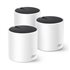 DECO X55 (3-Pack) Doble banda (2,4 GHz / 5 GHz) Wi-Fi 6 (802.11ax) Blanco Interno