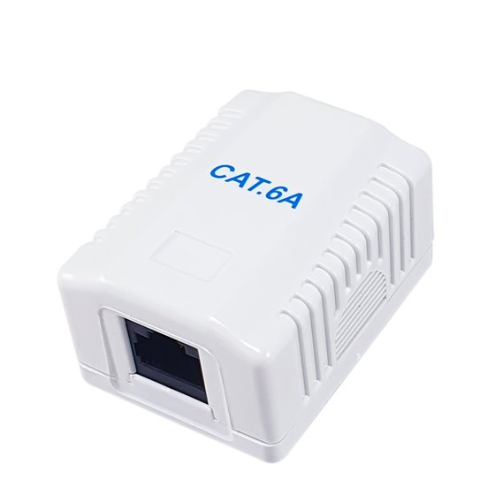 235215 caja de conexiones de red Cat6a Blanco