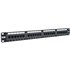 24-port Cat6 Unshielded Patch Panel