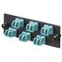 Fiber Adapter Panel for FWME 12 LC-duplex Adapters