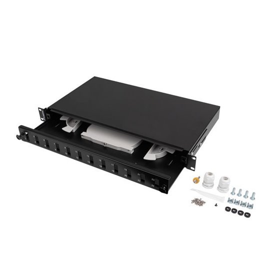 FOP1-12SD-LQB panel de parcheo 1U