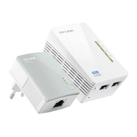 TL-WPA4220 KIT adaptador de red PowerLine 300 Mbit/s Ethernet Wifi Blanco 1 pieza(s)