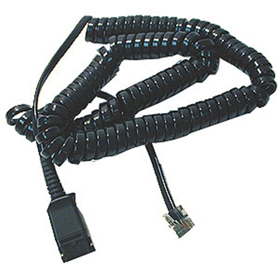 27190-01 cable telefónico Negro