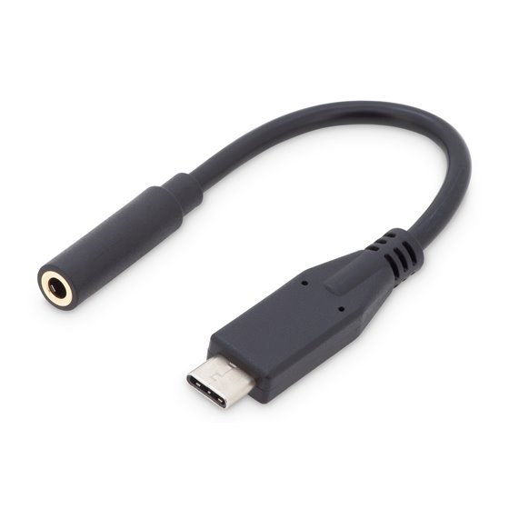 Adaptador/conversor de audio USB-C, USB-C/conector - clavija/toma de 3,5 mm