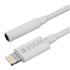 30425842 cable de teléfono móvil Blanco 0,1 m 3,5mm Lightning