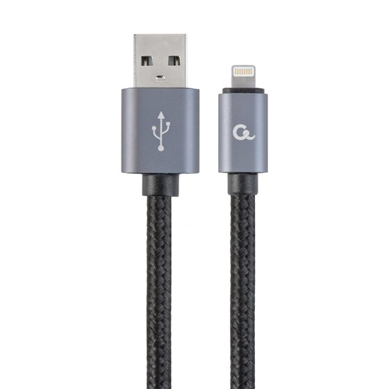 CCB-MUSB2B-AMLM-6 cable de teléfono móvil Negro 1,8 m USB A Lightning