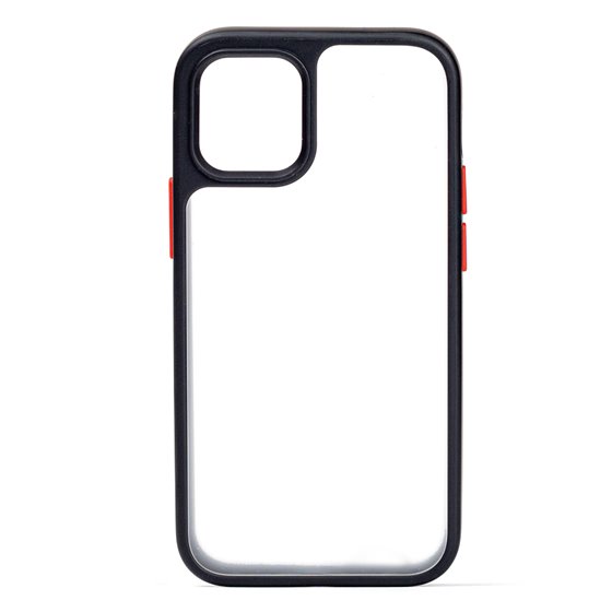 Classic essential funda para teléfono móvil 13,7 cm (5.4") Negro, Transparente