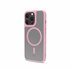 Magmatt funda para teléfono móvil 15,5 cm (6.1") Rosa, Transparente