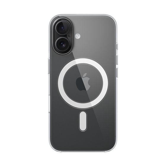 Funda transparente con MagSafe para el iPhone 16