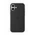 Funda de silicona con MagSafe para el iPhone 16 Plus - Negro