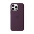 Funda de silicona con MagSafe para el iPhone 16 Pro Max - Ciruela
