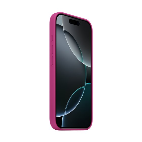 Funda de silicona con MagSafe para el iPhone 16 Pro - Fucsia