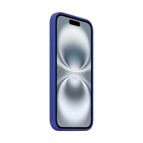 Funda de silicona con MagSafe para el iPhone 16 - Azul ultramar