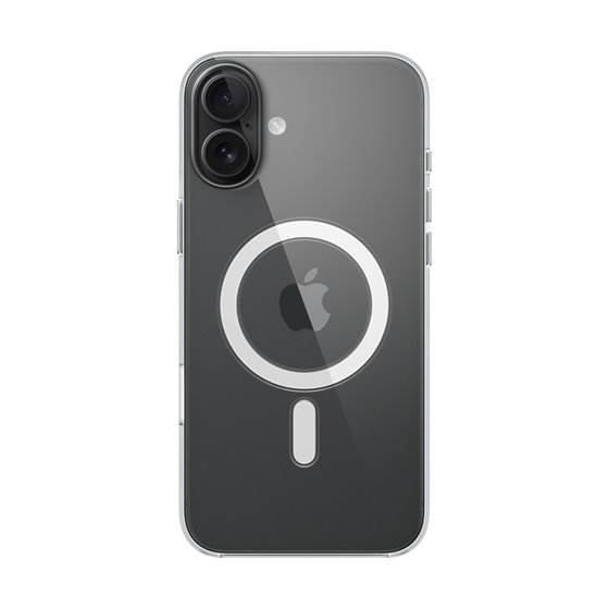 Funda transparente con MagSafe para el iPhone 16 Plus