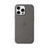 Funda de silicona con MagSafe para el iPhone 16 Pro Max - Gris piedra