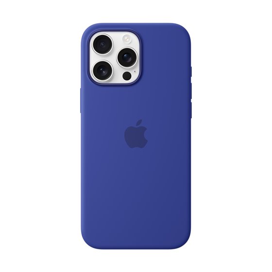 Funda de silicona con MagSafe para el iPhone 16 Pro Max - Azul ultramar