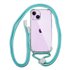 8434847063331 funda para teléfono móvil 15,5 cm (6.1") Color menta, Transparente