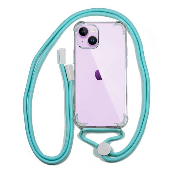 8434847063331 funda para teléfono móvil 15,5 cm (6.1") Color menta, Transparente