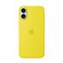 Funda de silicona con MagSafe para el iPhone 16 Plus - Amarillo carambola