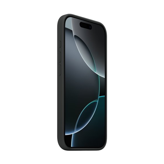 Funda de silicona con MagSafe para el iPhone 16 Pro - Negro