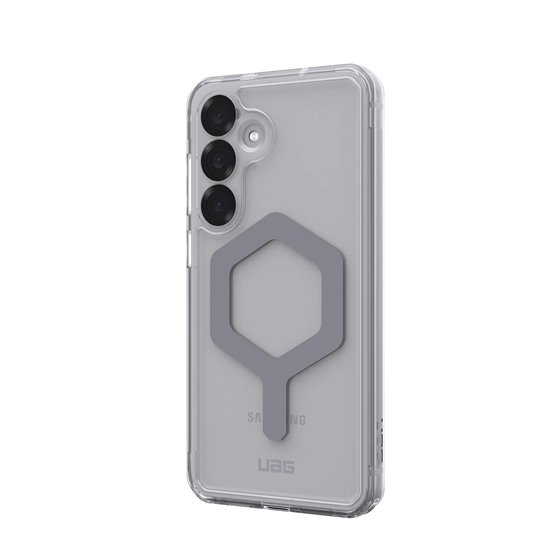 Plyo Pro funda para teléfono móvil 17 cm (6.7") Plata, Transparente