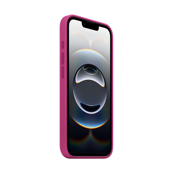 Funda de silicona para el iPhone 16e - Fucsia