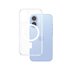 HardCase Transparent w. White MagSafe iPhone 16 funda para teléfono móvil Transparente