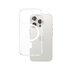 HardCase Transparent w. White MagSafe iPhone 16 Pro funda para teléfono móvil Transparente