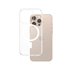HardCase Transparent w. White MagSafe iPhone 16 Pro Max funda para teléfono móvil Transparente