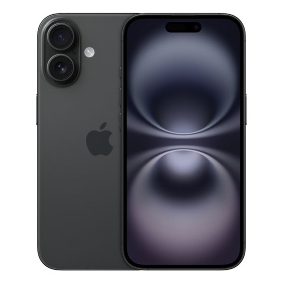 iPhone 16 15,5 cm (6.1") SIM doble iOS 18 5G USB Tipo C 128 GB Negro