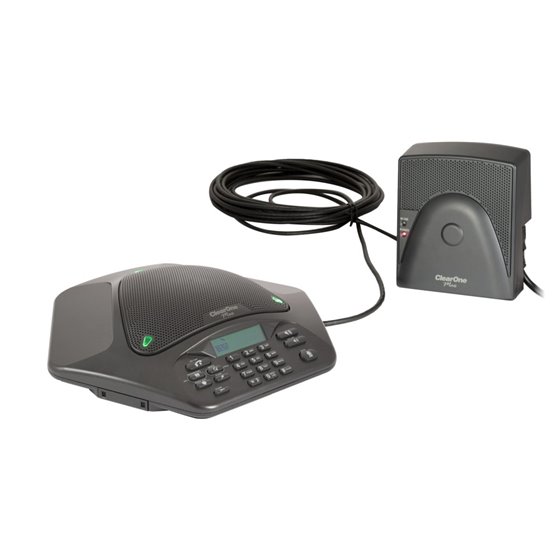 MAX IP altavoz Teléfono Negro