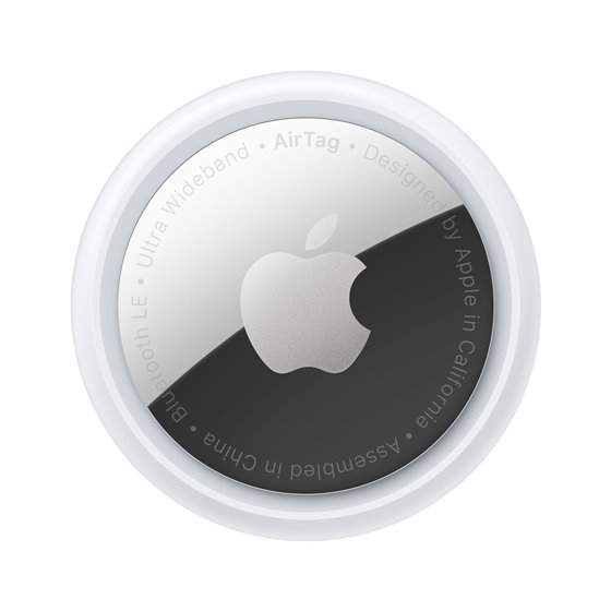 AirTag Elemento Buscador Plata, Blanco