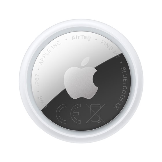 AirTag Elemento Buscador Plata, Blanco