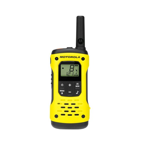 Talkabout T92 H2O two-way radios 16 canales 446.00625 - 446.19375 MHz Negro, Amarillo