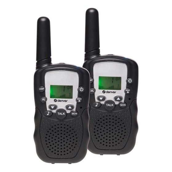 WTA-449 two-way radios 8 canales 446 MHz Negro