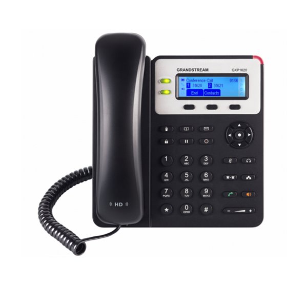 GXP1620 teléfono Teléfono DECT Negro
