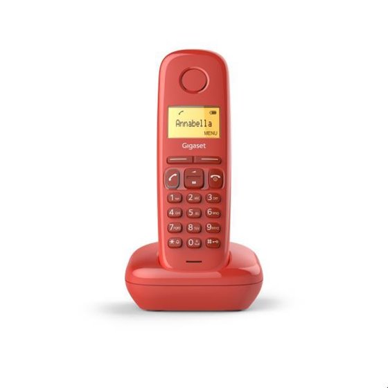 A170 Teléfono DECT Rojo