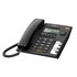 T56 Teléfono analógico Identificador de llamadas Negro