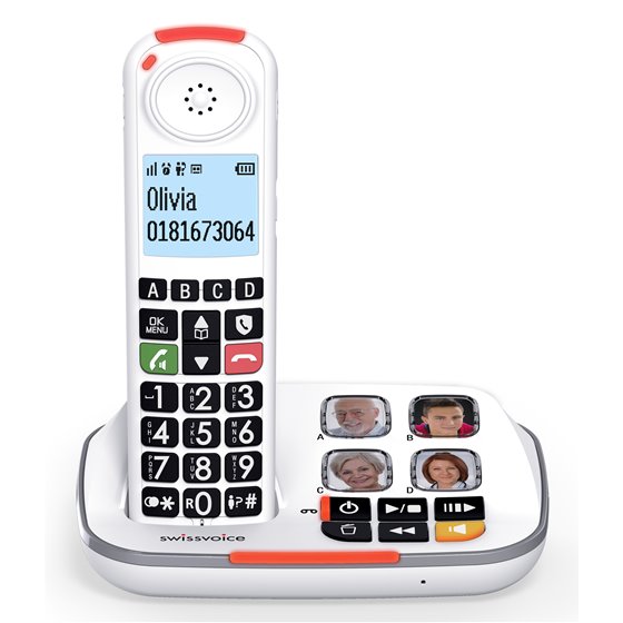 XTRA 2355 Teléfono DECT Identificador de llamadas Blanco