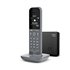 CL390 Teléfono DECT/analógico Identificador de llamadas Gris