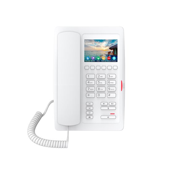 H5W teléfono IP Blanco 2 líneas LCD Wifi