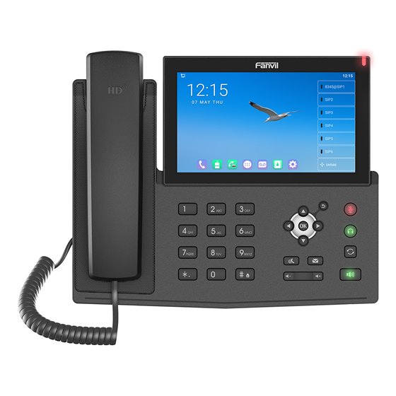 X7A teléfono IP Negro 20 líneas LCD Wifi