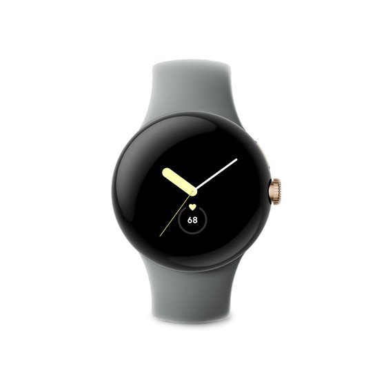 Pixel Watch AMOLED 41 mm Digital Pantalla táctil Oro Wifi GPS (satélite)
