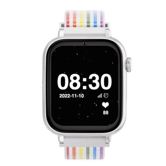 8495390778363 Relojes inteligentes y deportivos 4,7 cm (1.85") Digital 1920 x 1080 Pixeles Pantalla táctil 4G Plata Wifi GPS (sa