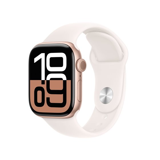 Watch Series 10 OLED 42 mm Digital 374 x 446 Pixeles Pantalla táctil 4G Oro rosa Wifi GPS (satélite)