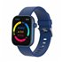 SWC-185BU Relojes inteligentes y deportivos 4,7 cm (1.85") AMOLED Digital 390 x 450 Pixeles Pantalla táctil Azul