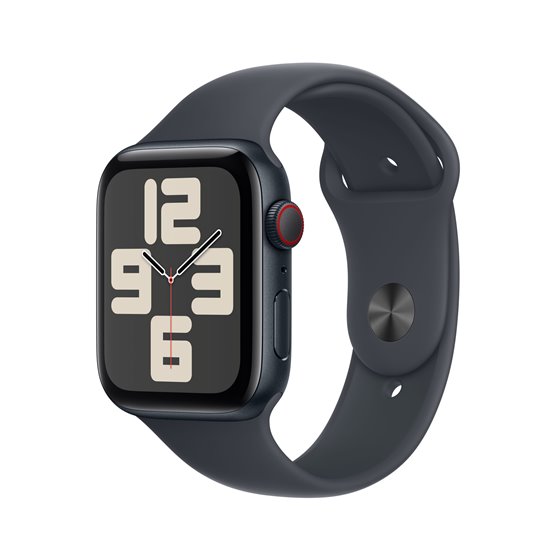 Watch SE OLED 44 mm Digital 368 x 448 Pixeles Pantalla táctil 4G Negro Wifi GPS (satélite)