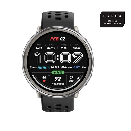 Active 2 3,35 cm (1.32") AMOLED 43.9 mm Digital 466 x 466 Pixeles Pantalla táctil Plata GPS (satélite)