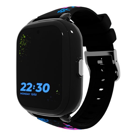 Iconic Plus 2 4,52 cm (1.78") 40 mm Digital Pantalla táctil 4G Negro Wifi GPS (satélite)