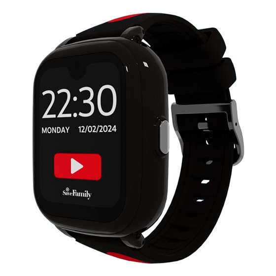 Iconic Plus 2 4,52 cm (1.78") 40 mm Digital Pantalla táctil 4G Negro Wifi GPS (satélite)